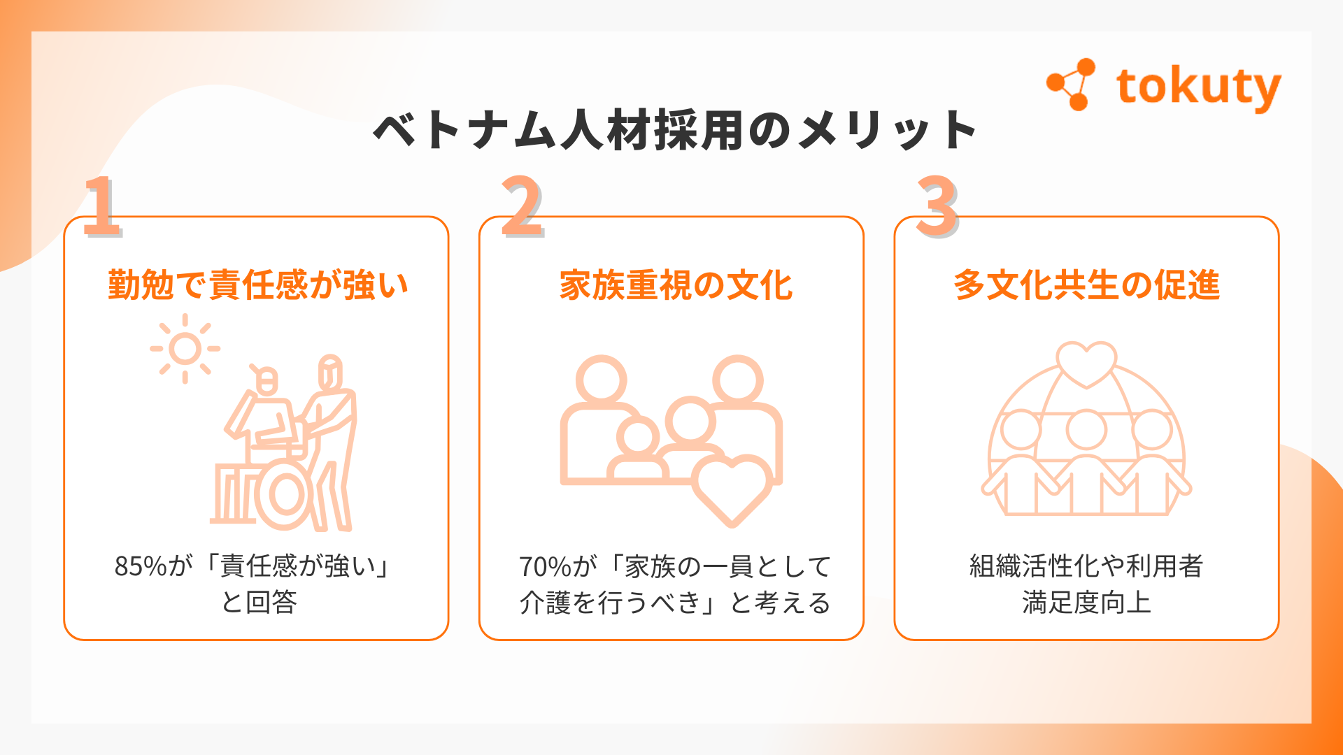 ベトナム介護人材を雇用するメリット