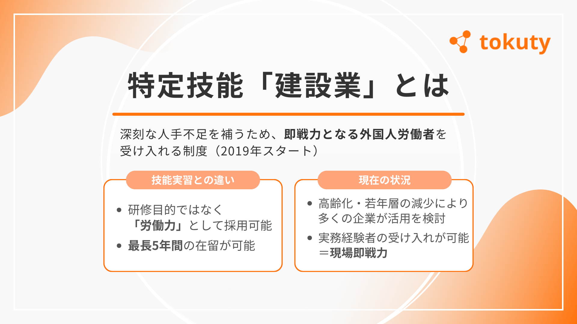特定技能「建設業」とはの画像